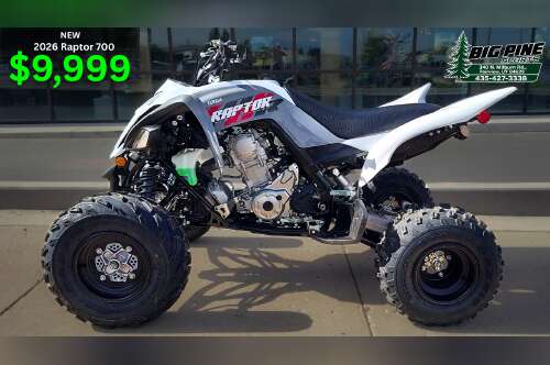 2026 Yamaha Raptor 700 in fairview UT