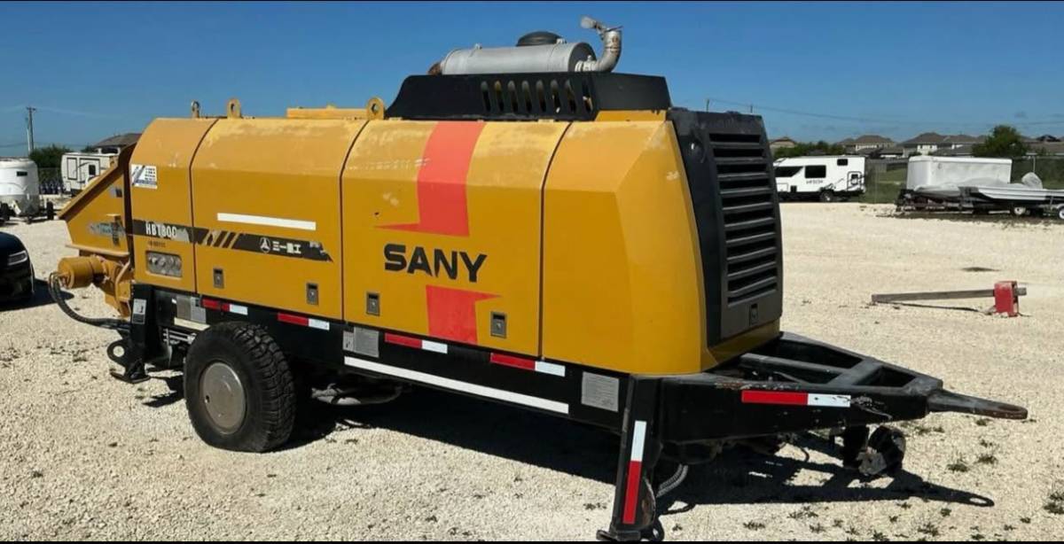 2008 SANY HBT80C Concrete Pump in Georgetown, TX