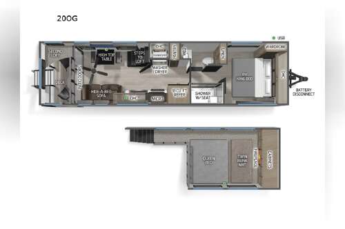 2026 Forest River Rv Cherokee Timberwolf 20OG in wharton TX