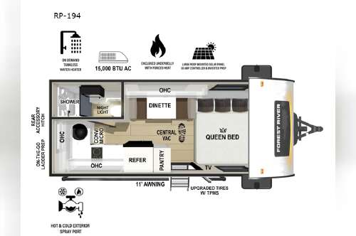 2026 Forest River Rv R Pod RP-194 in crystal river FL