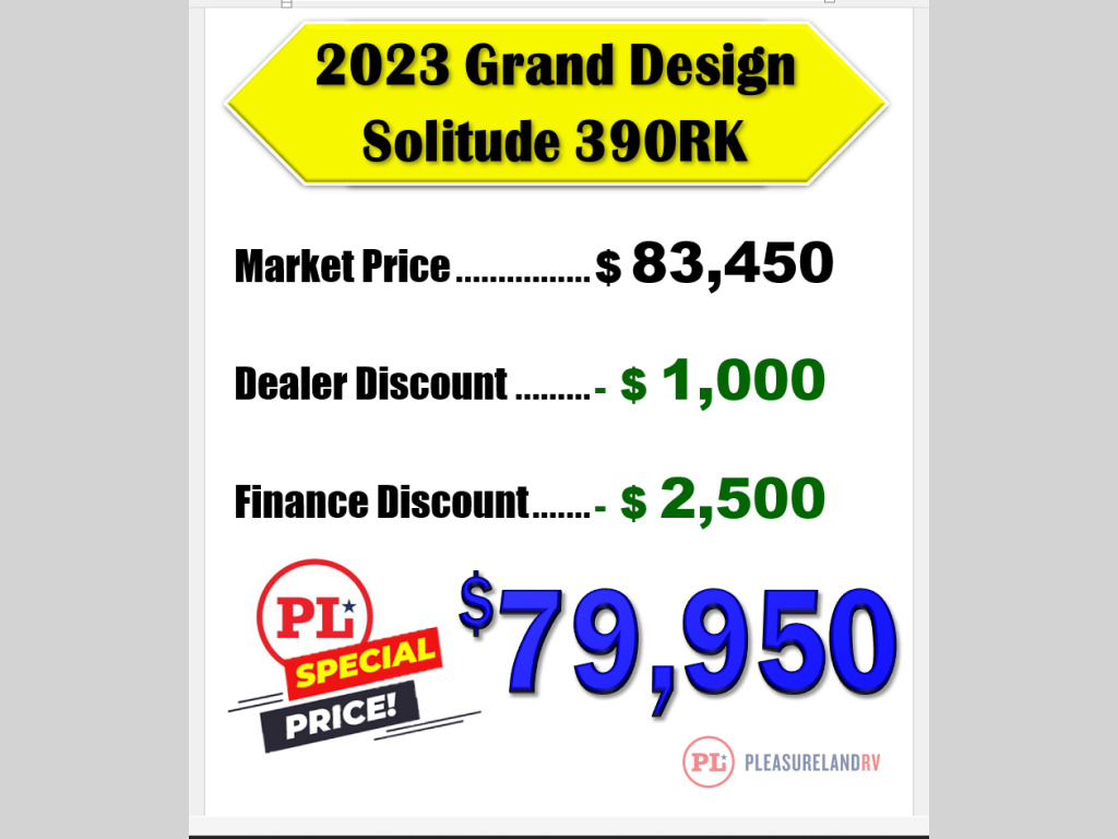 2023 Grand Design Solitude 390RK in sioux falls SD