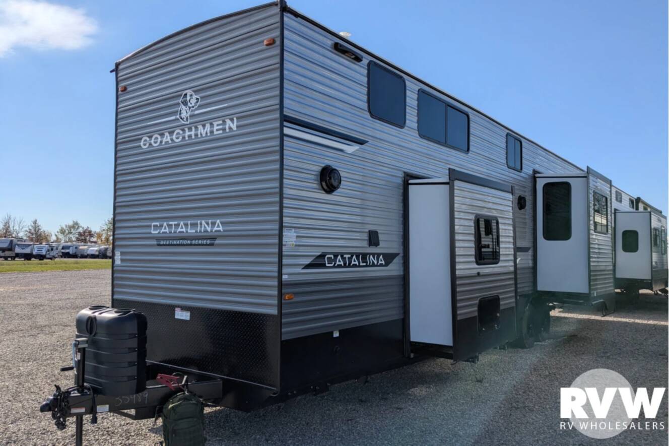 A photo of this 2027 Coachmen Catalina Destination 44CONDO