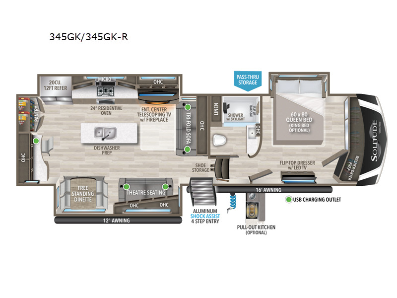 2023 Grand Design Solitude 345GK R in conway AR
