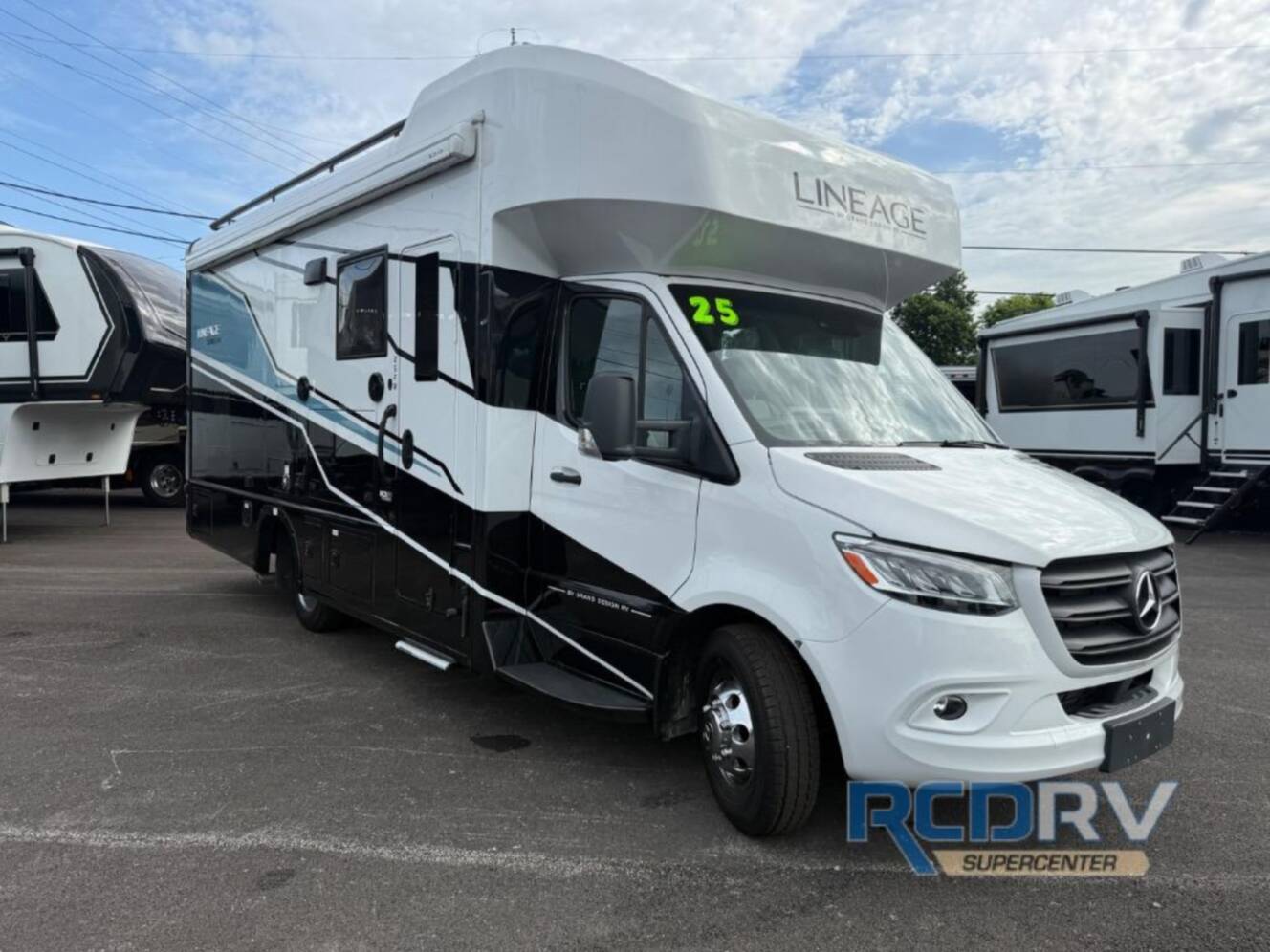 A photo of this 2025 Grand Design Lineage 25FW