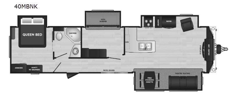 2021 Keystone Rv Residence 40MBNK in medina OH