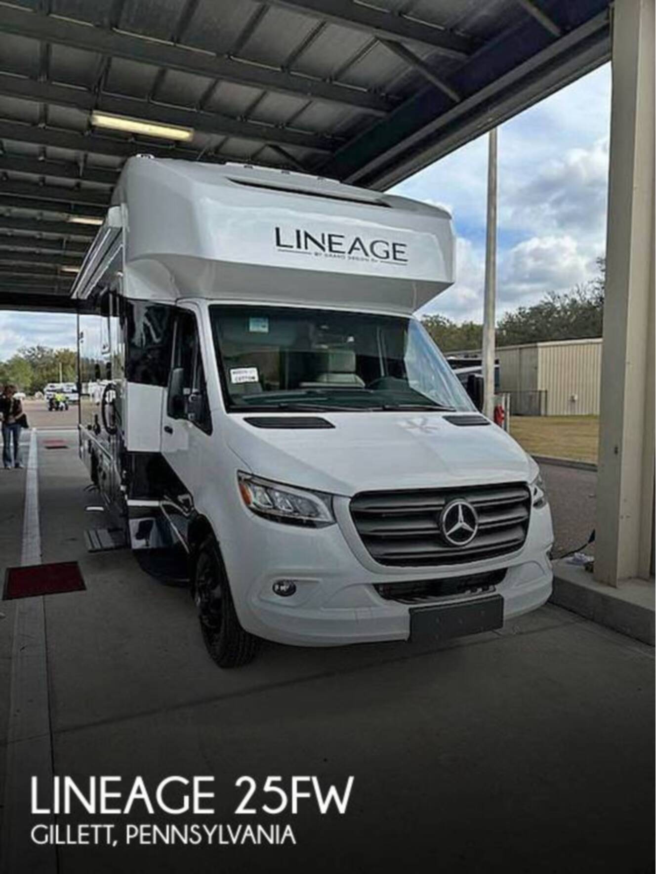 A photo of this 2025 Grand Design Lineage 25FW