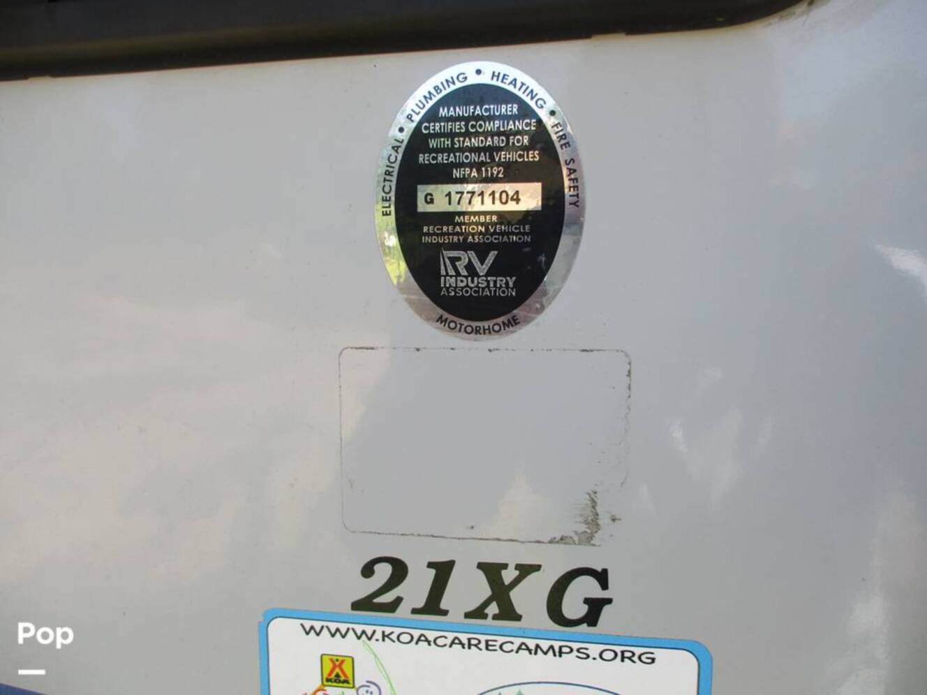 A photo of this 2018 Coachmen Cross Trek 21XG