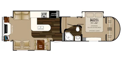 2015 Heartland Rv Elkridge 34TSRE in evansville WY