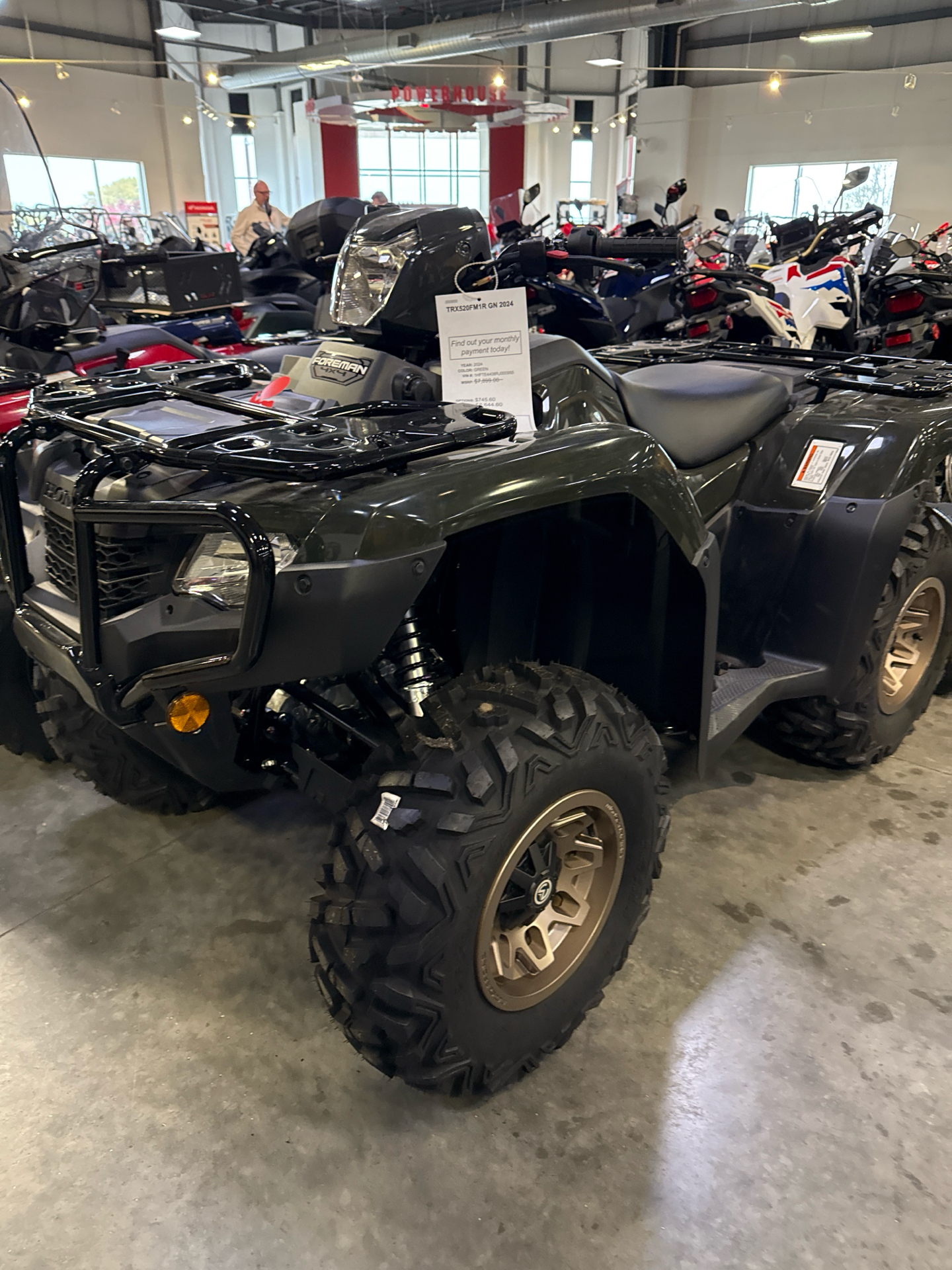 2024 Honda FourTrax Foreman 4x4 in davenport IA
