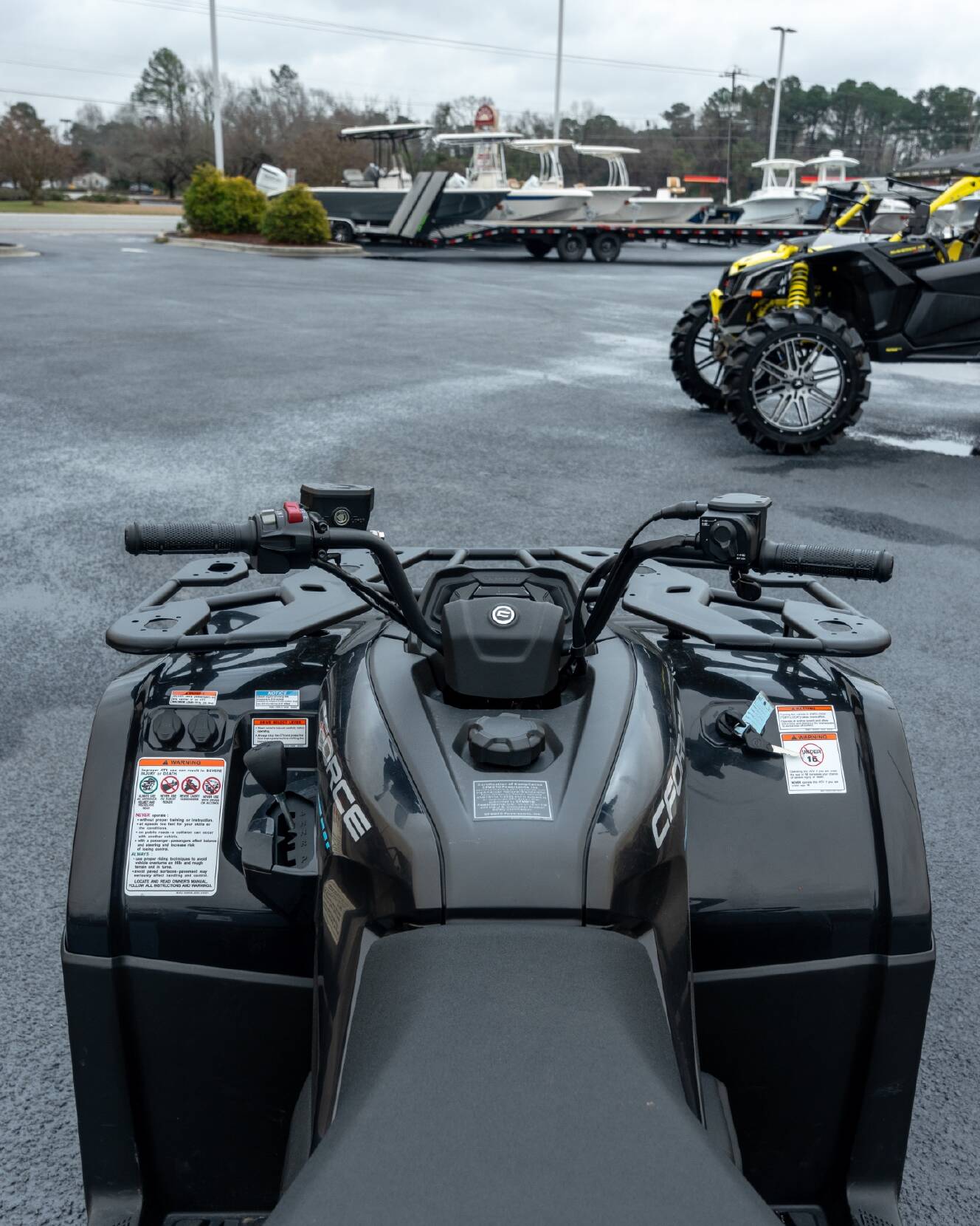A photo of this 2026 CFMOTO CForce 400