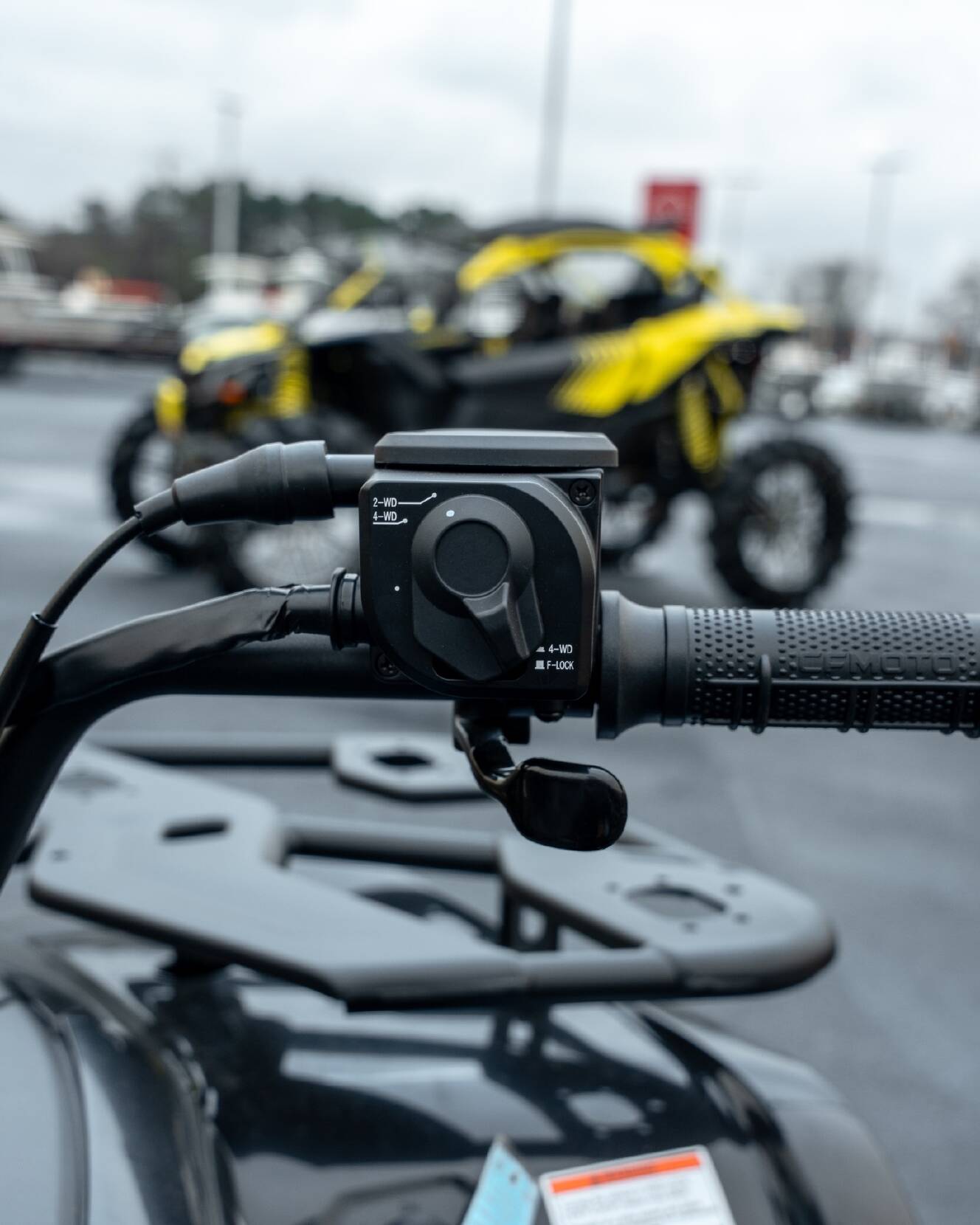 A photo of this 2026 CFMOTO CForce 400