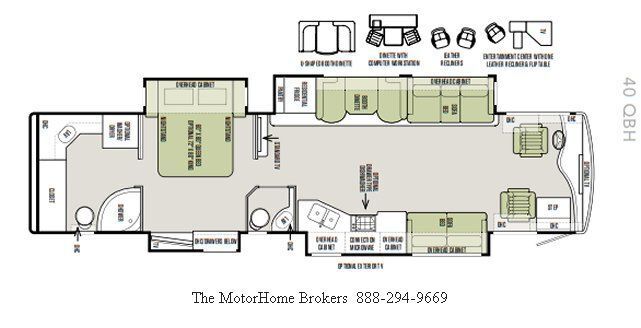 A photo of this 2015 Tiffin Motorhomes PHAETON 40 QBH