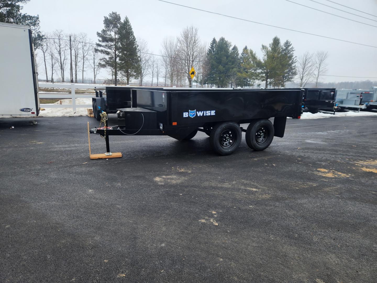 2026 BWISE DTR7 72x10 7K Light Duty Tandem Axle in Penn Yan, NY