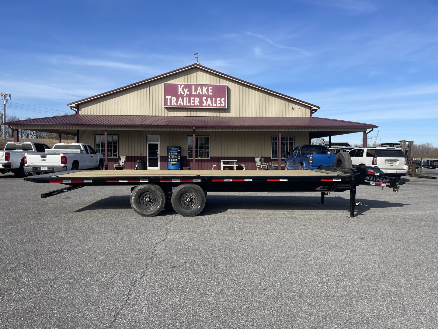 2026 Horizon Trailers FFT-24' TILT BP-7K AXLES in Calvert City, KY