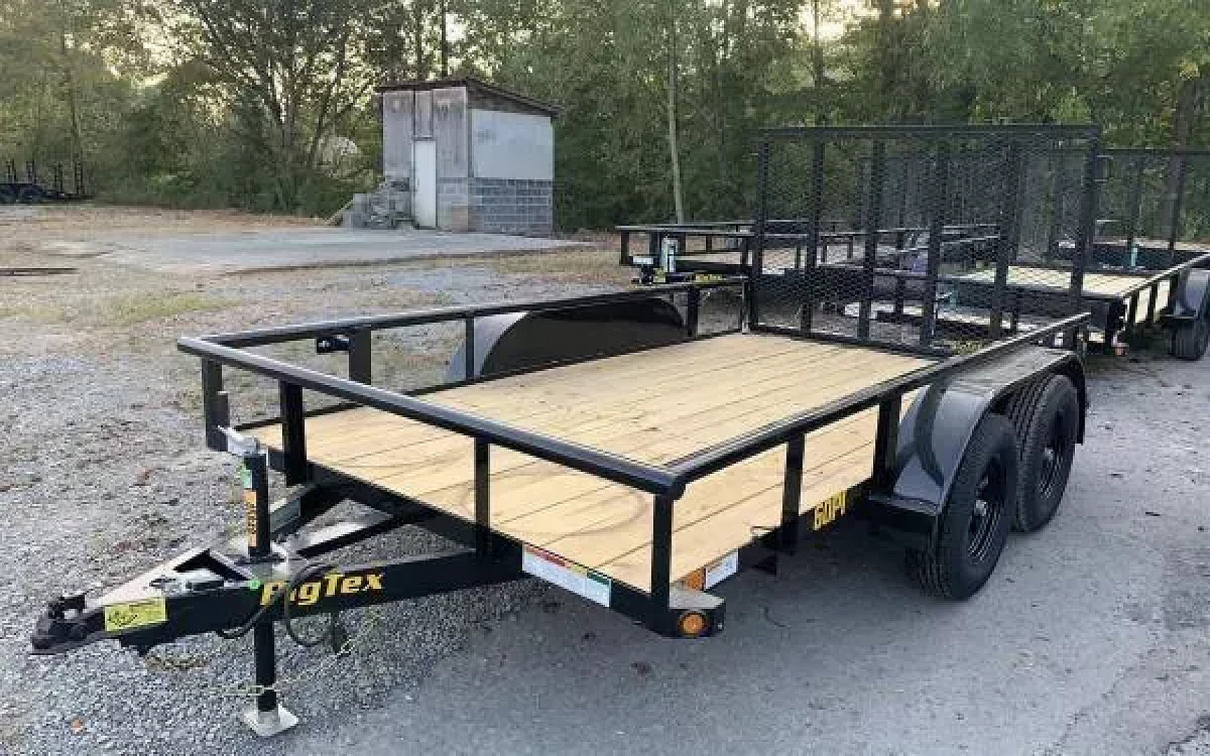2026 Big Tex Trailers 60PI 77" x 14 Tandem Axle Square Top in Unicoi, TN