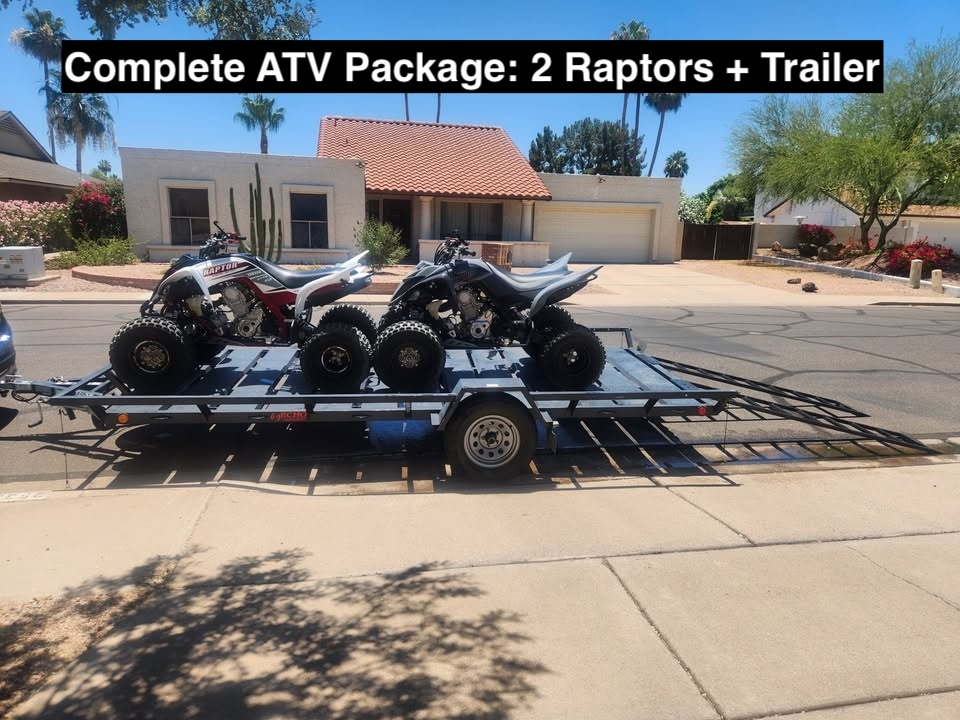 2018 Yamaha RAPTOR 700R Sport ATV