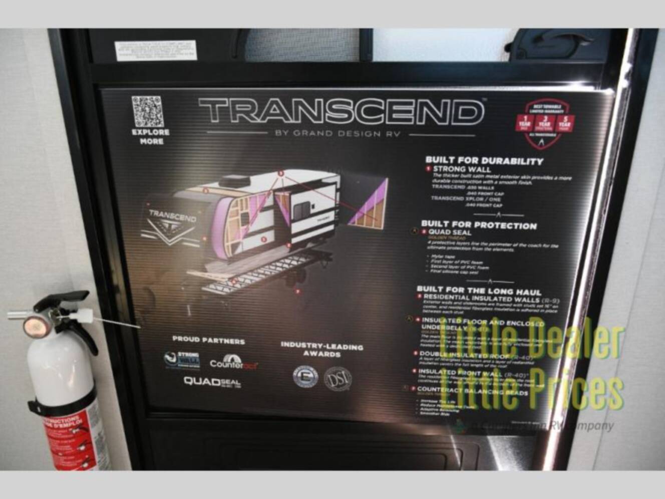 A photo of this 2027 Grand Design Transcend Xplor 335BHT