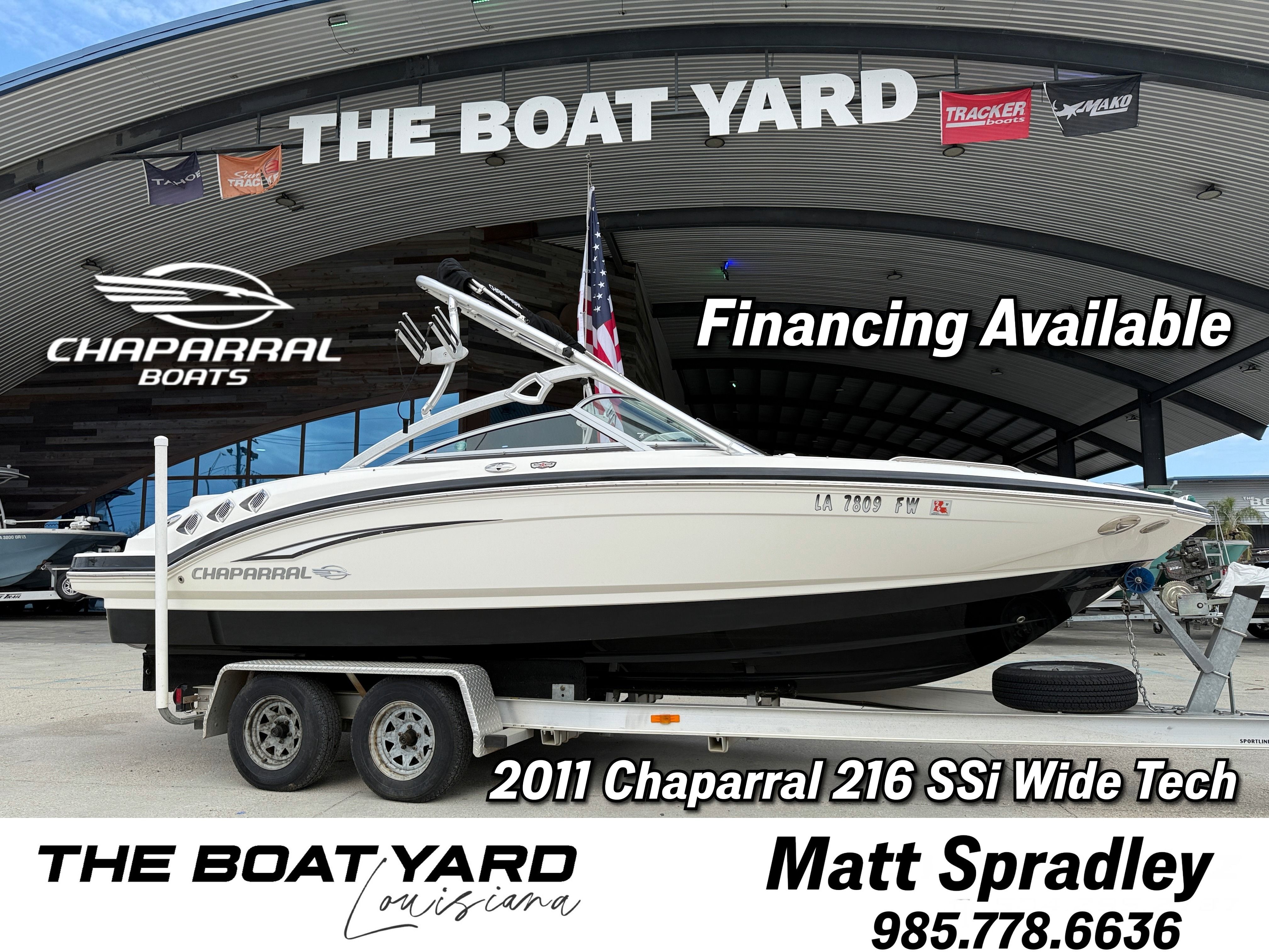 2011 Chaparral 216 Ssi Wide Tech 246 in marrero LA