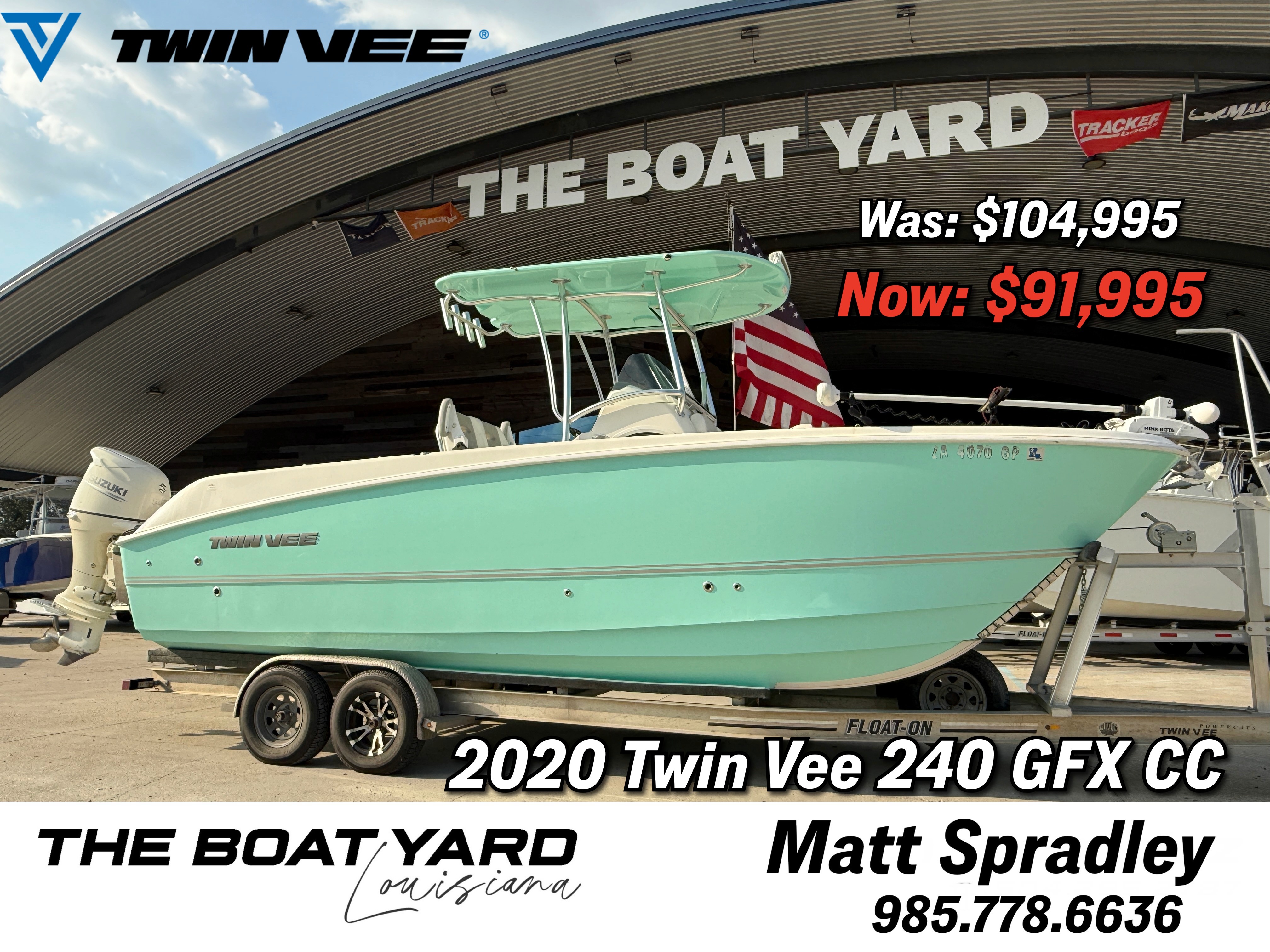 2020 Twin Vee 240 GFX CC 240 DC in marrero LA