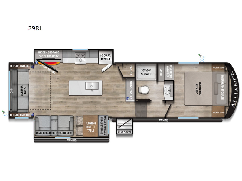 2027 Alliance Rv Avenue All-Access 29RL in livingston TX