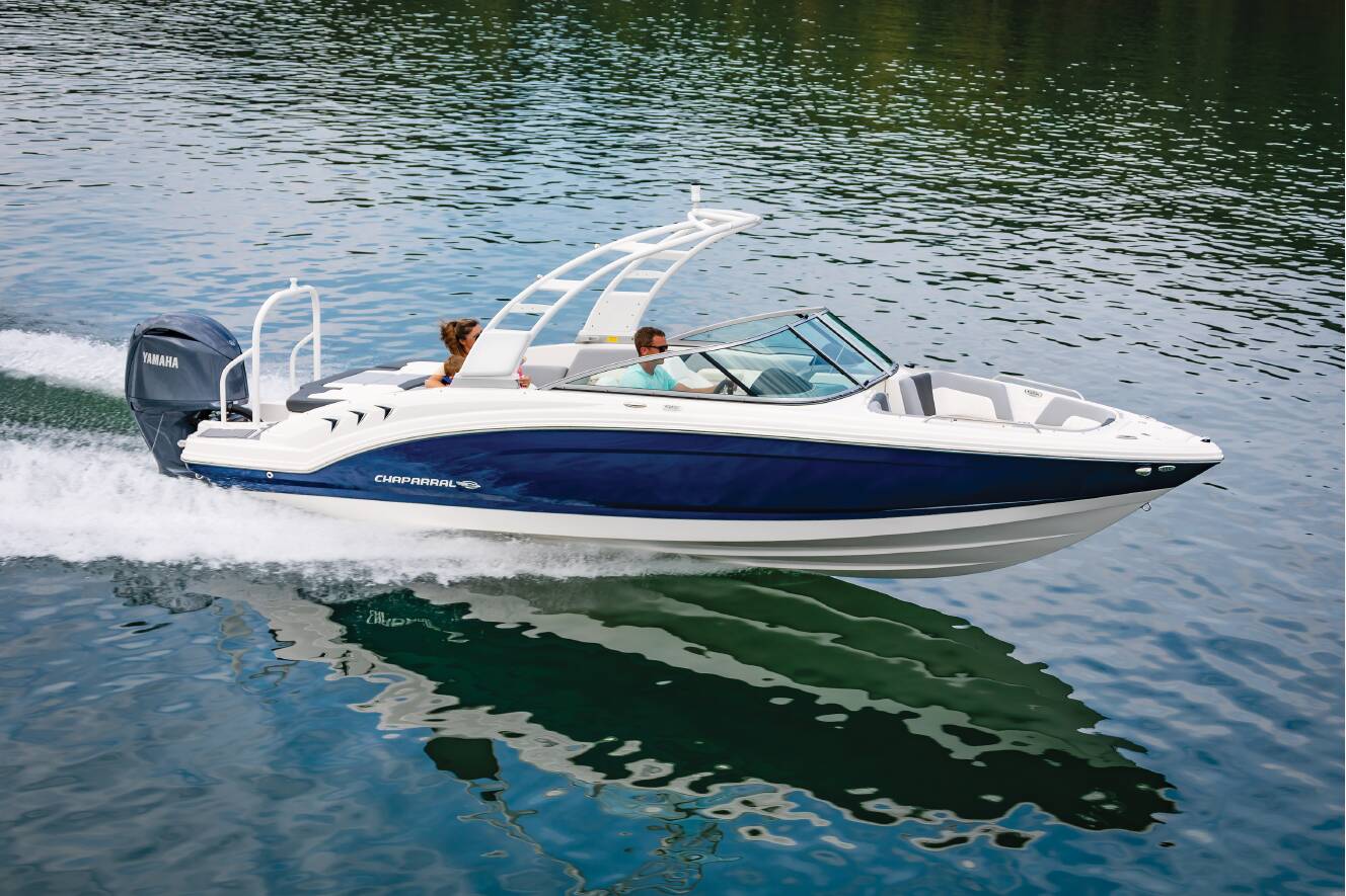 A photo of this 2025 Chaparral 23 SSi OB