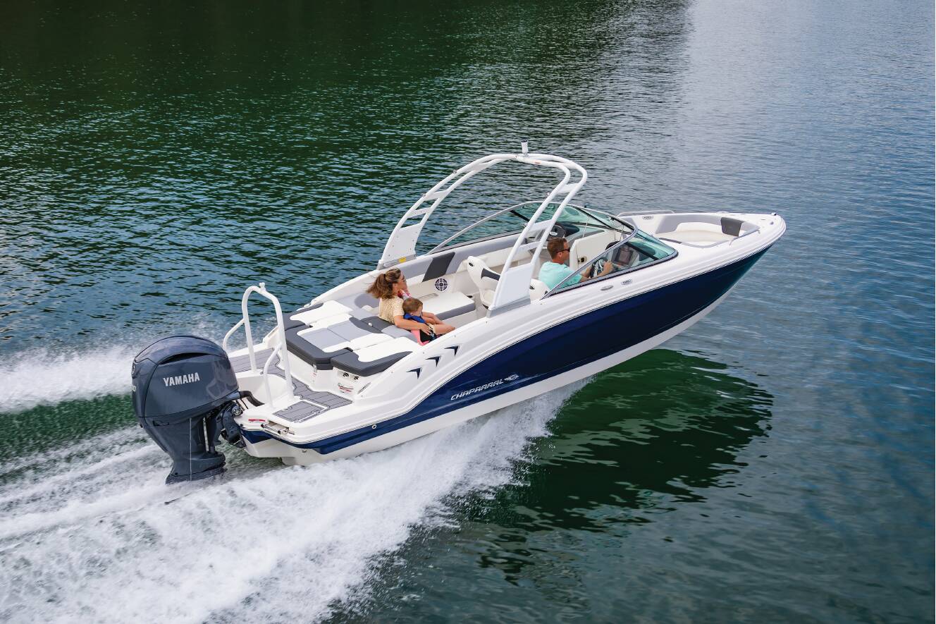 A photo of this 2025 Chaparral 23 SSi OB