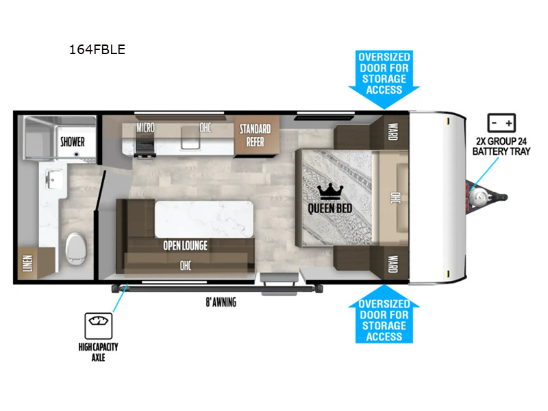 2026 Forest River Rv Salem FSX 164FBLE in surprise AZ