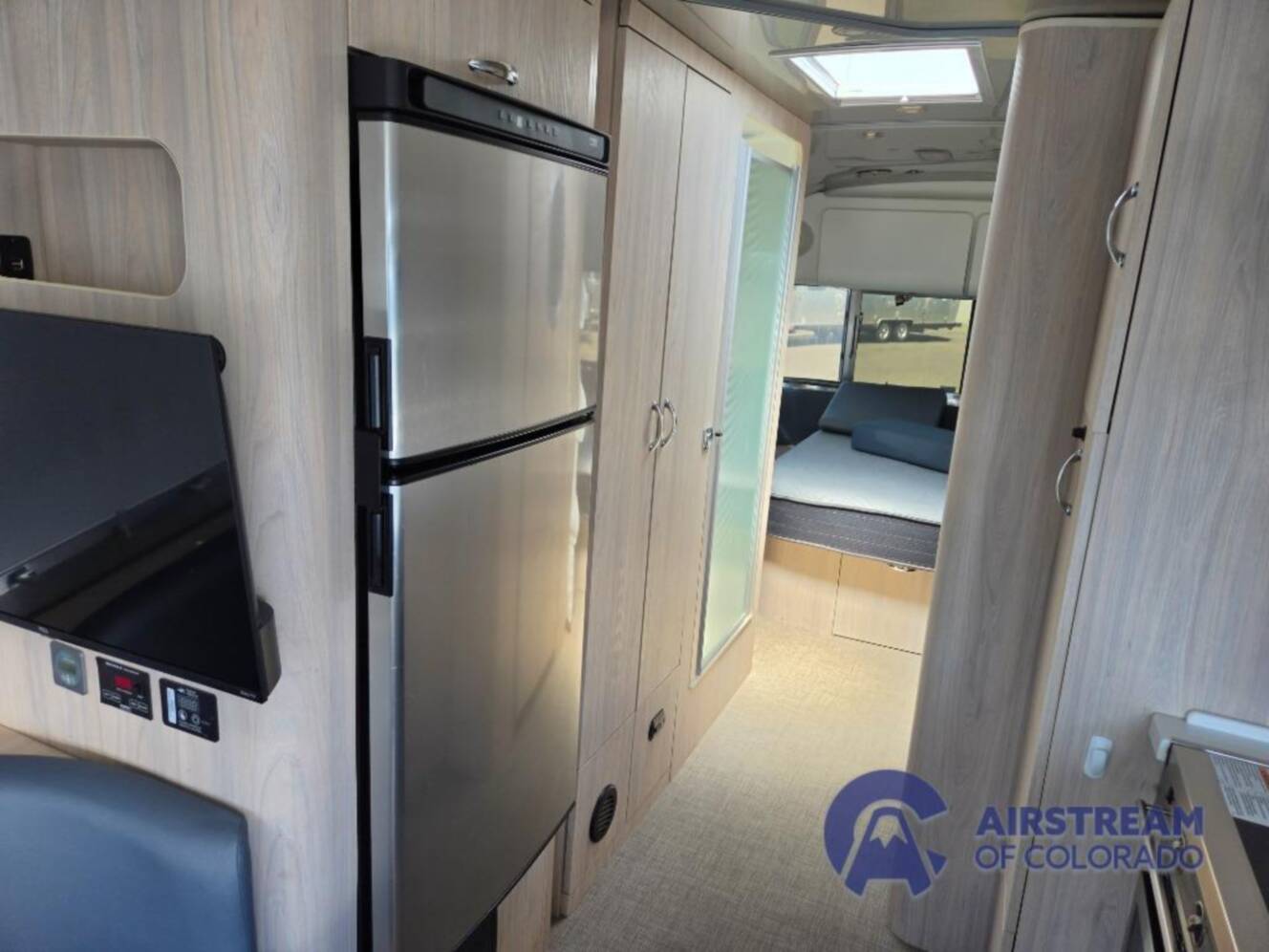 A photo of this 2022 Airstream Globetrotter 27FB Queen
