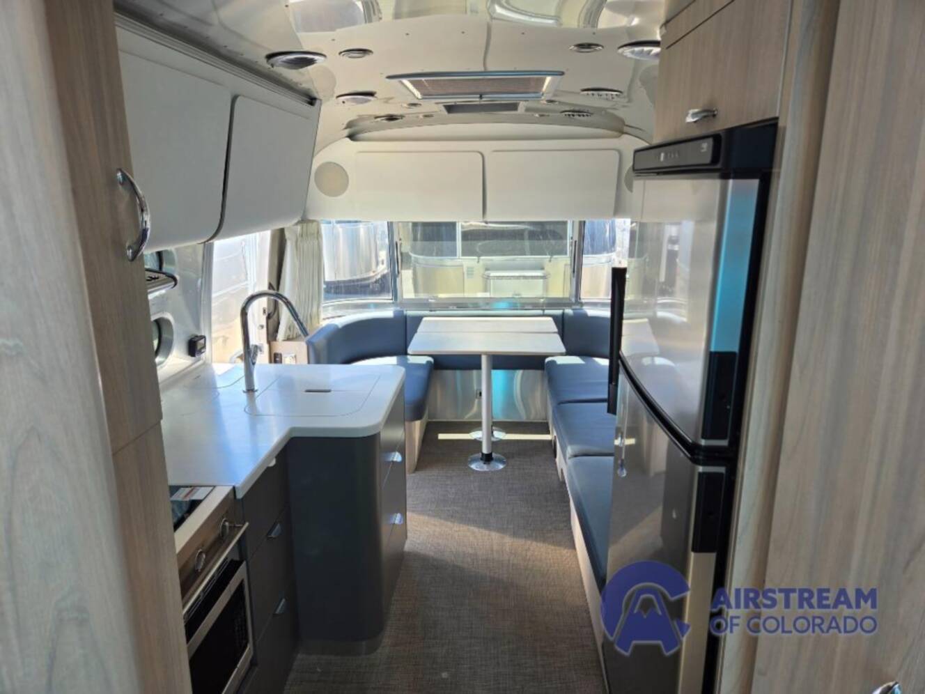 A photo of this 2022 Airstream Globetrotter 27FB Queen