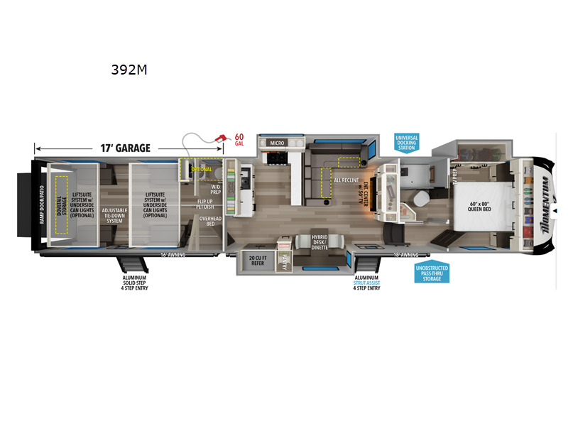2026 Grand Design Momentum 392M 394M in colton CA