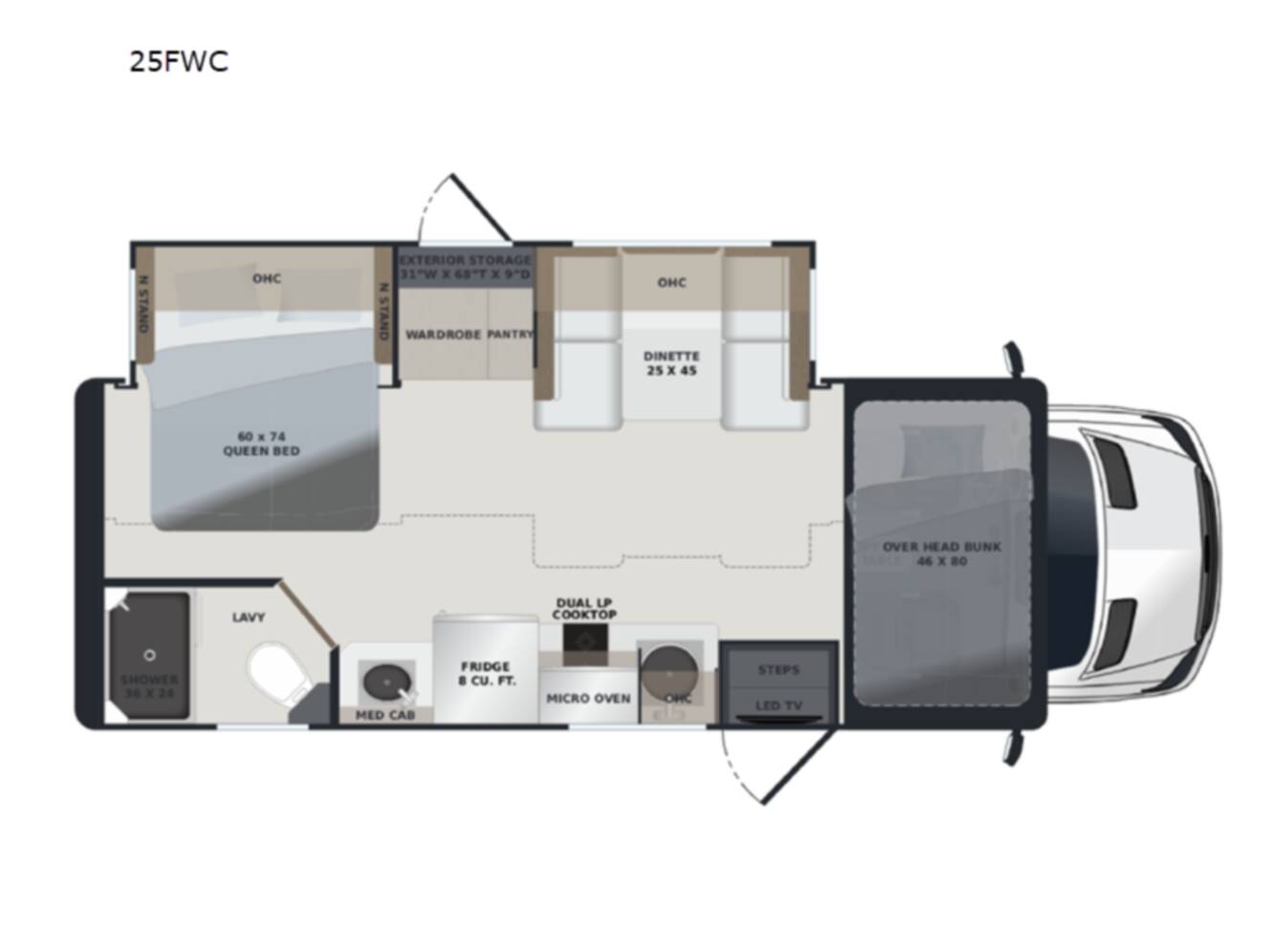 A photo of this 2027 Renegade Villagio 25FWC