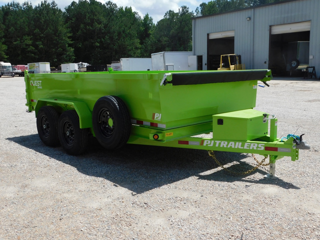2027 PJ TRAILERS 2027 PJ Trailers Quest D7 14X83 With 7K Axles Tarp in Hope Mills, NC