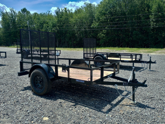 2026 TRIPLE CROWN 5X8 Powder Coated Utility Trailer W/Rear Ramp Gate in Manchester, ME