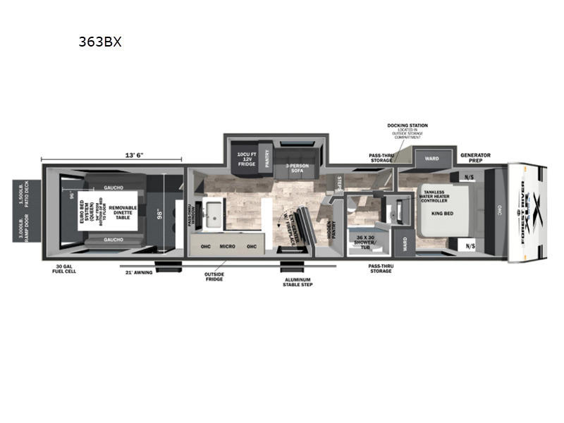 A photo of this 2027 Forest River Rv XLR Boost X 363BX