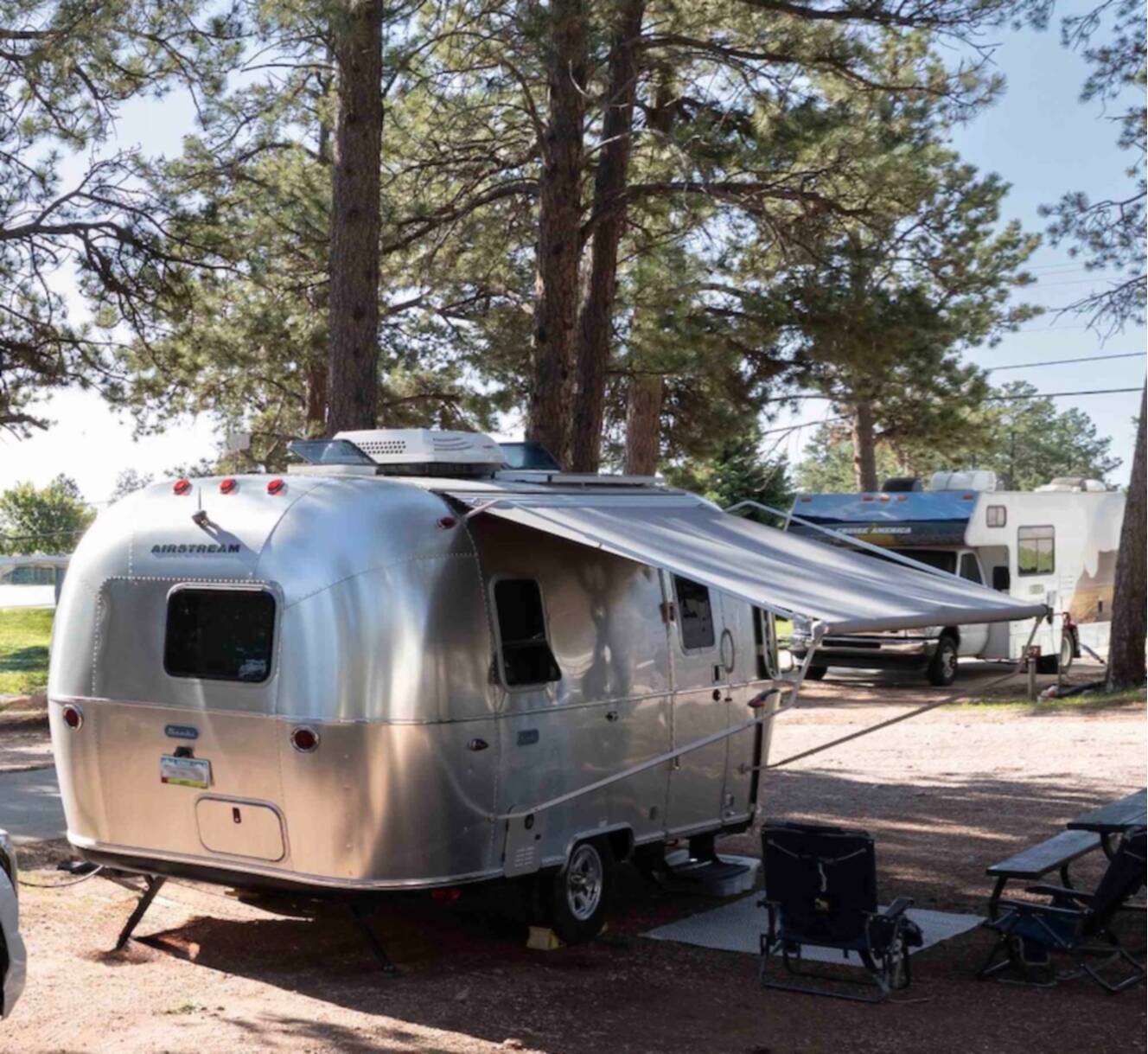 A photo of this 2021 Airstream BAMBI 19CB
