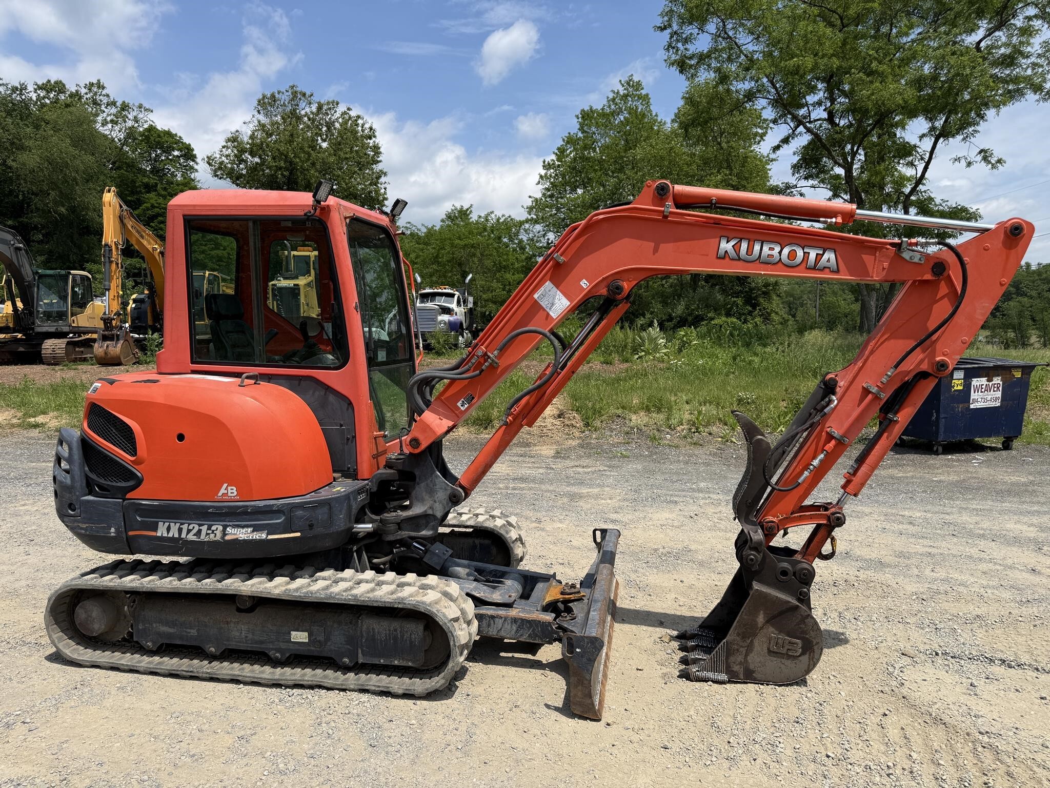 Kubota KX121-3 Equipment For Sale - Kubota KX121-3 Equipment
