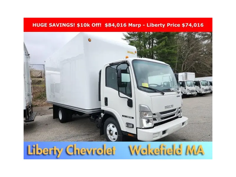 2024 Isuzu NPR Gas w/ 16ft Unicell Dry Freight Body