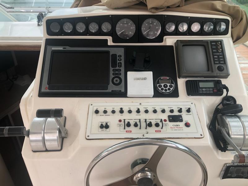 1998 Cabo Yachts Inc 35 Express Sportfish in naples FL