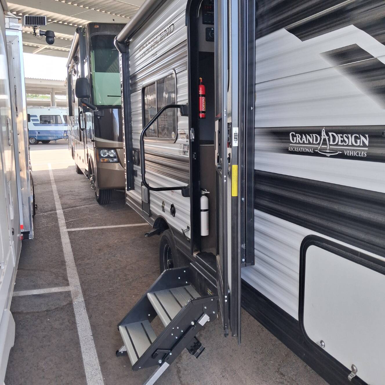 A photo of this 2025 Grand Design TRANSCEND ONE 151RB