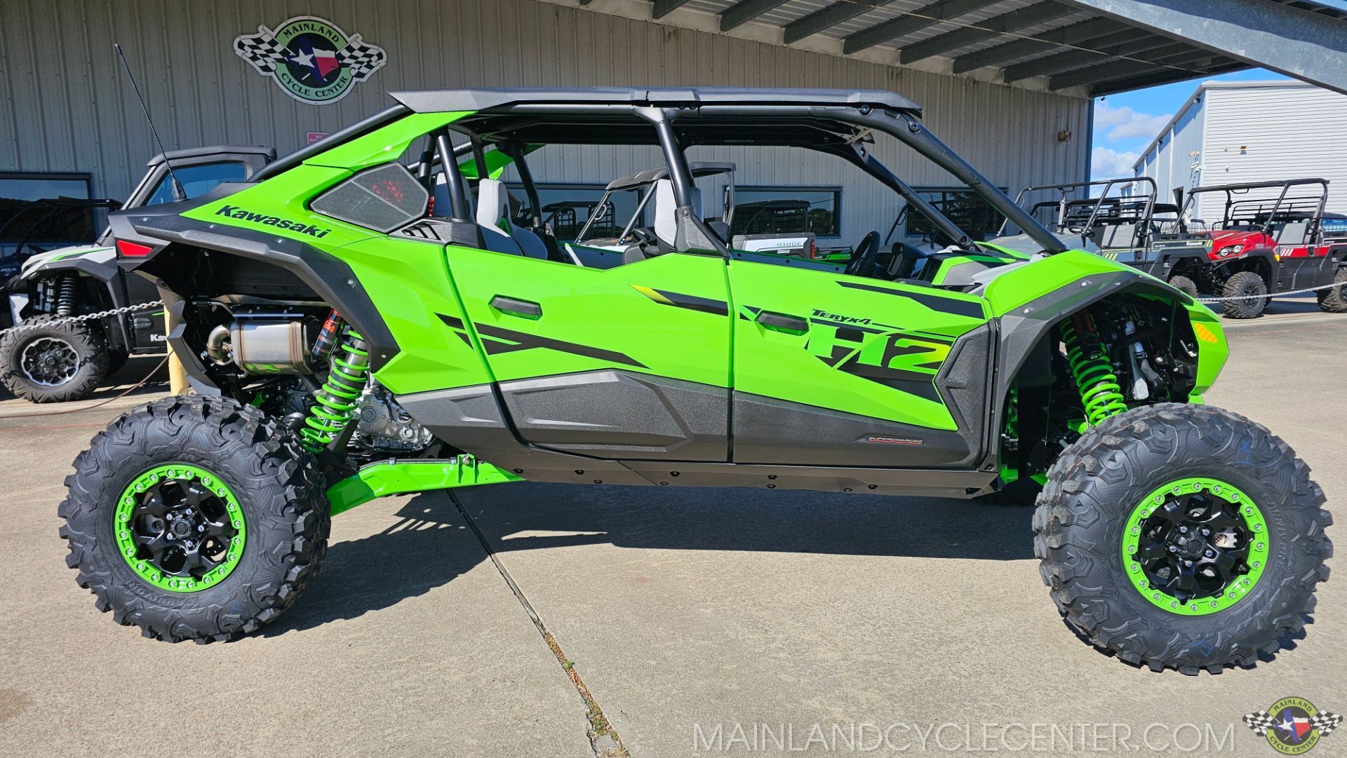 2026 Kawasaki Teryx®4 H2 Deluxe eS in la marque TX