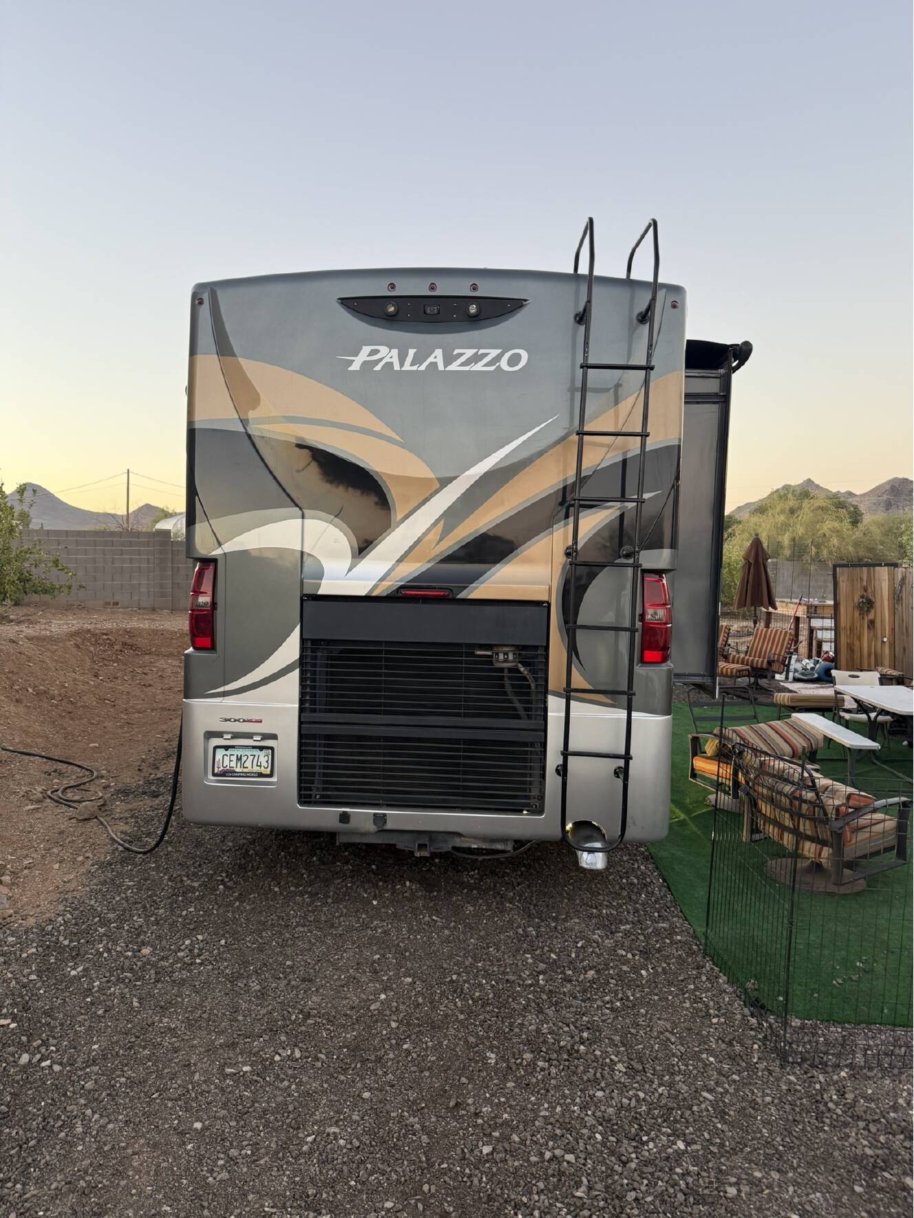 A photo of this 2018 Thor Motor Coach PALAZZO 33 2