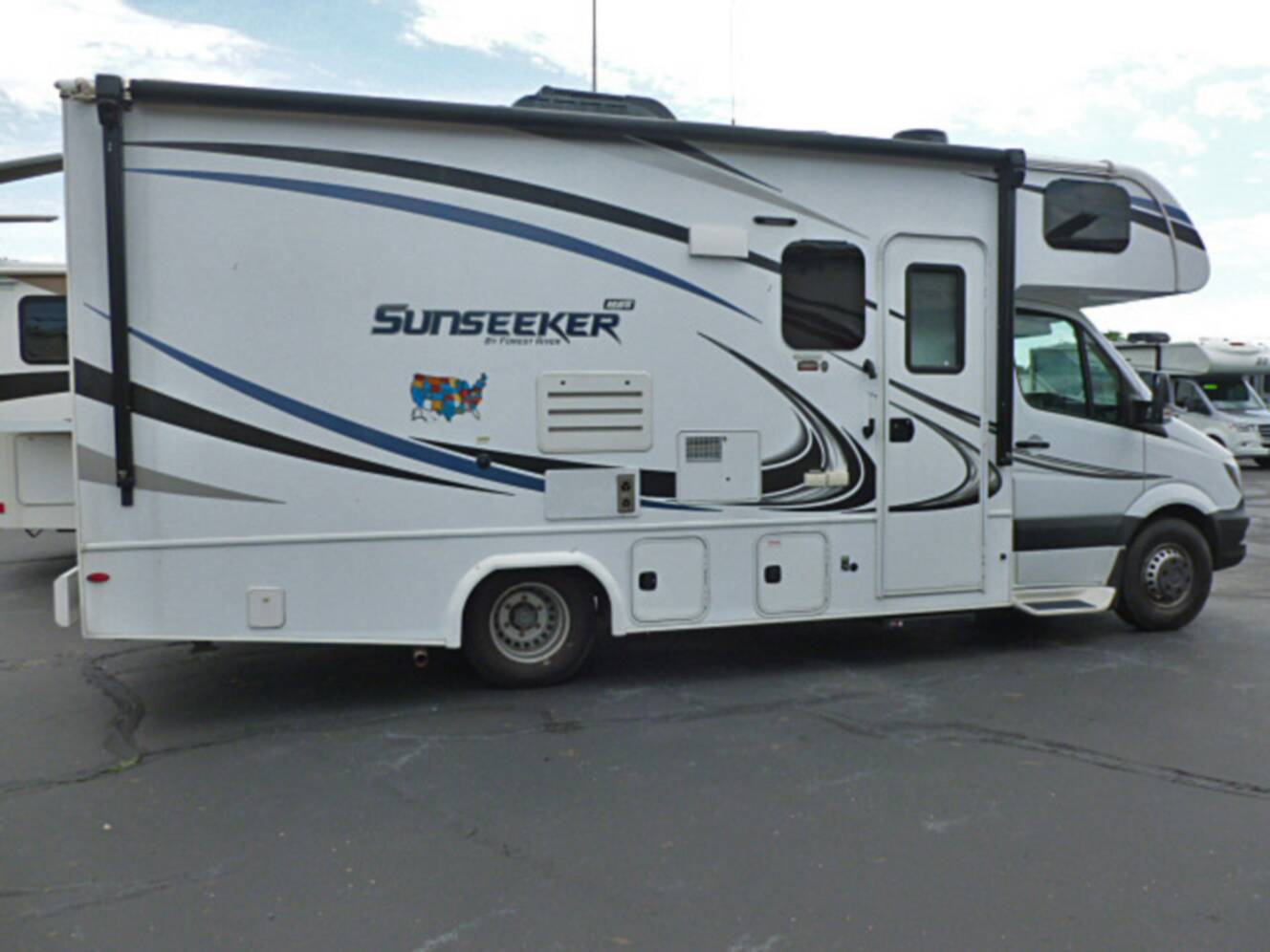 A photo of this 2018 Forest River Sunseeker 2400W MBS