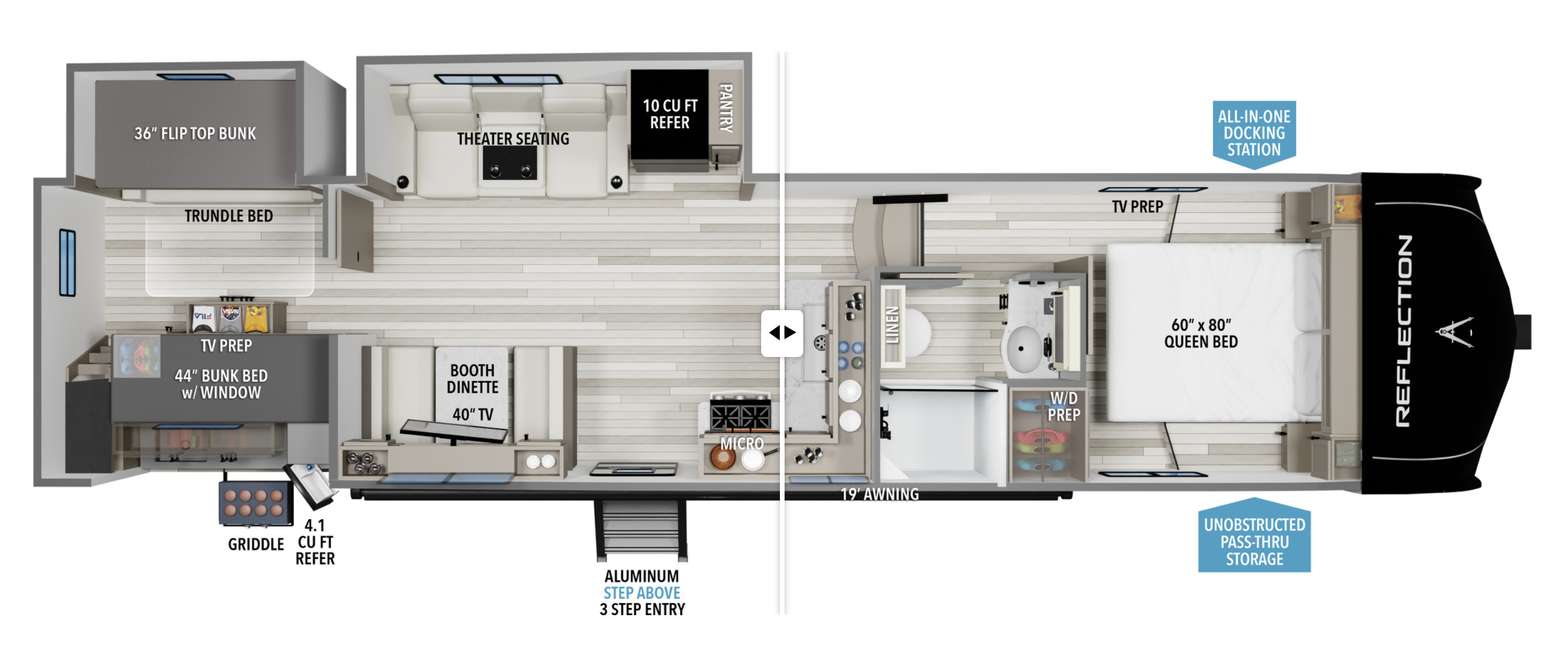A photo of this 2026 Grand Design Reflection 100 Series 32BH