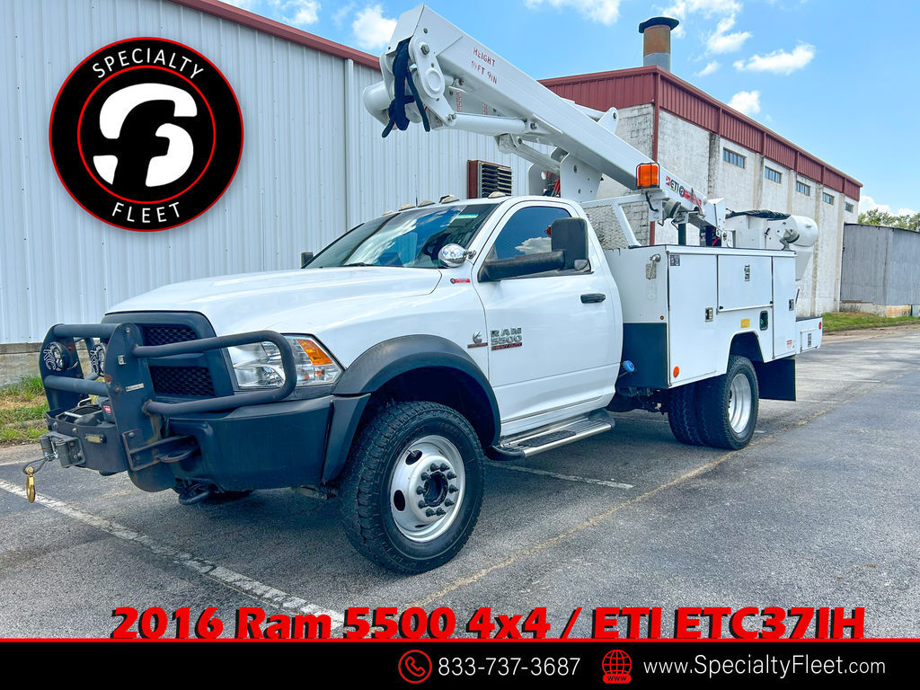 2016 Ram 5500 4x4 / ETI ETC37IH - Bucket Truck in Lindale, TX
