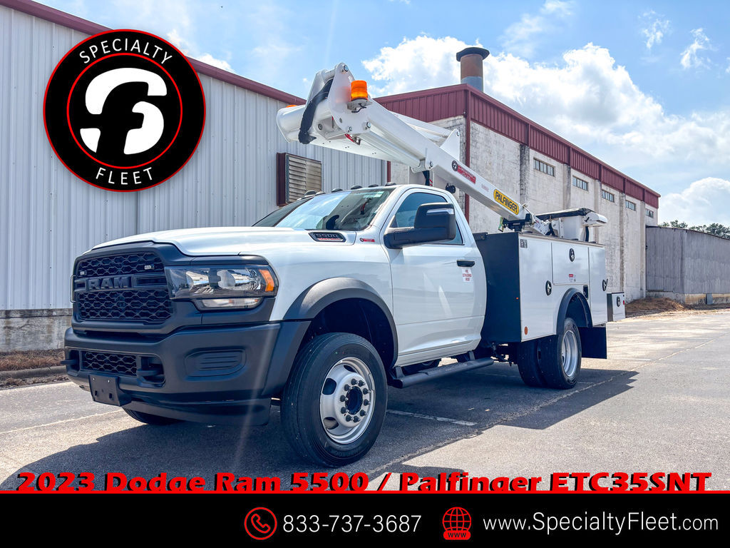 2023 Dodge Ram 5500 / Palfinger ETC35SNT - Bucket Truck in Lindale, TX