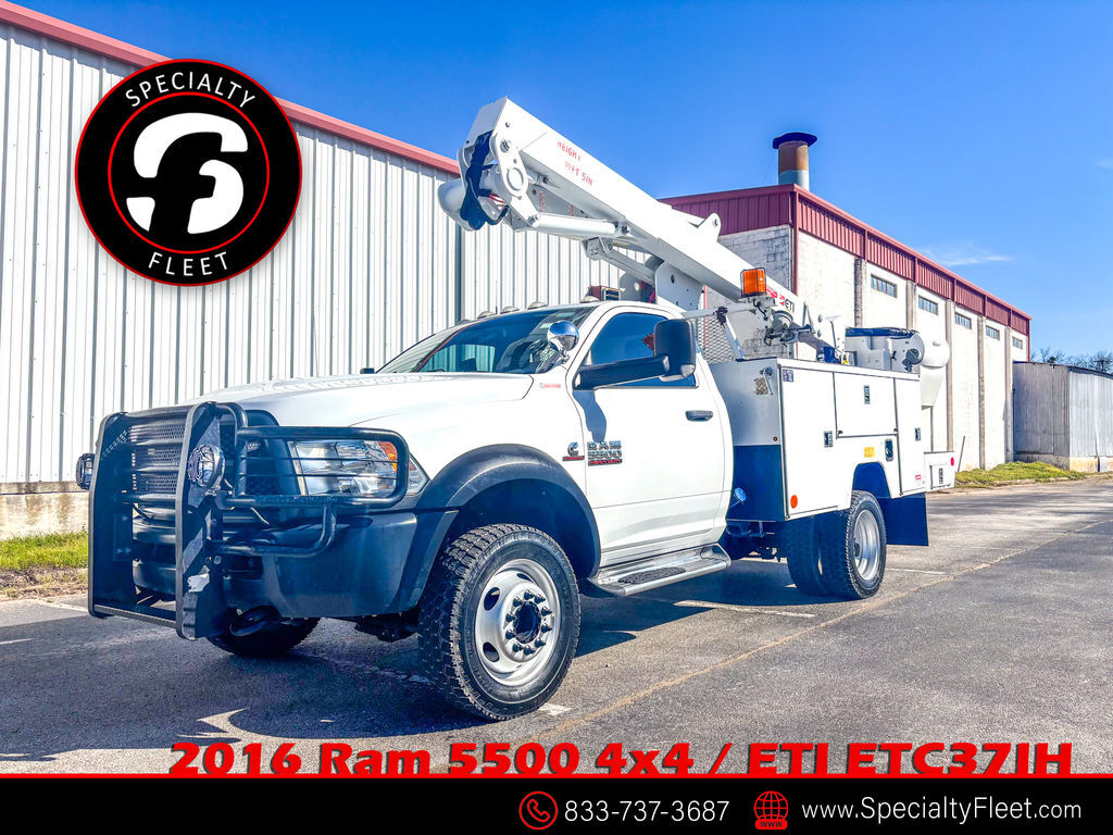 2016 Ram 5500 4x4 / ETI ETC37IH - Bucket Truck in Lindale, TX