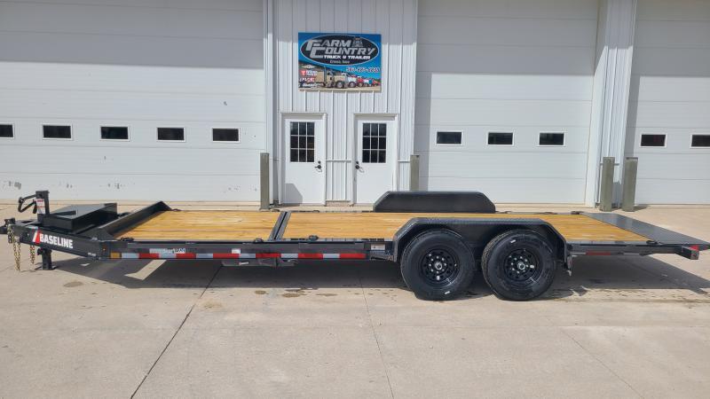 2025 Baseline HTL 207 22ft Equipment Tilt Trailer in Cresco, IA
