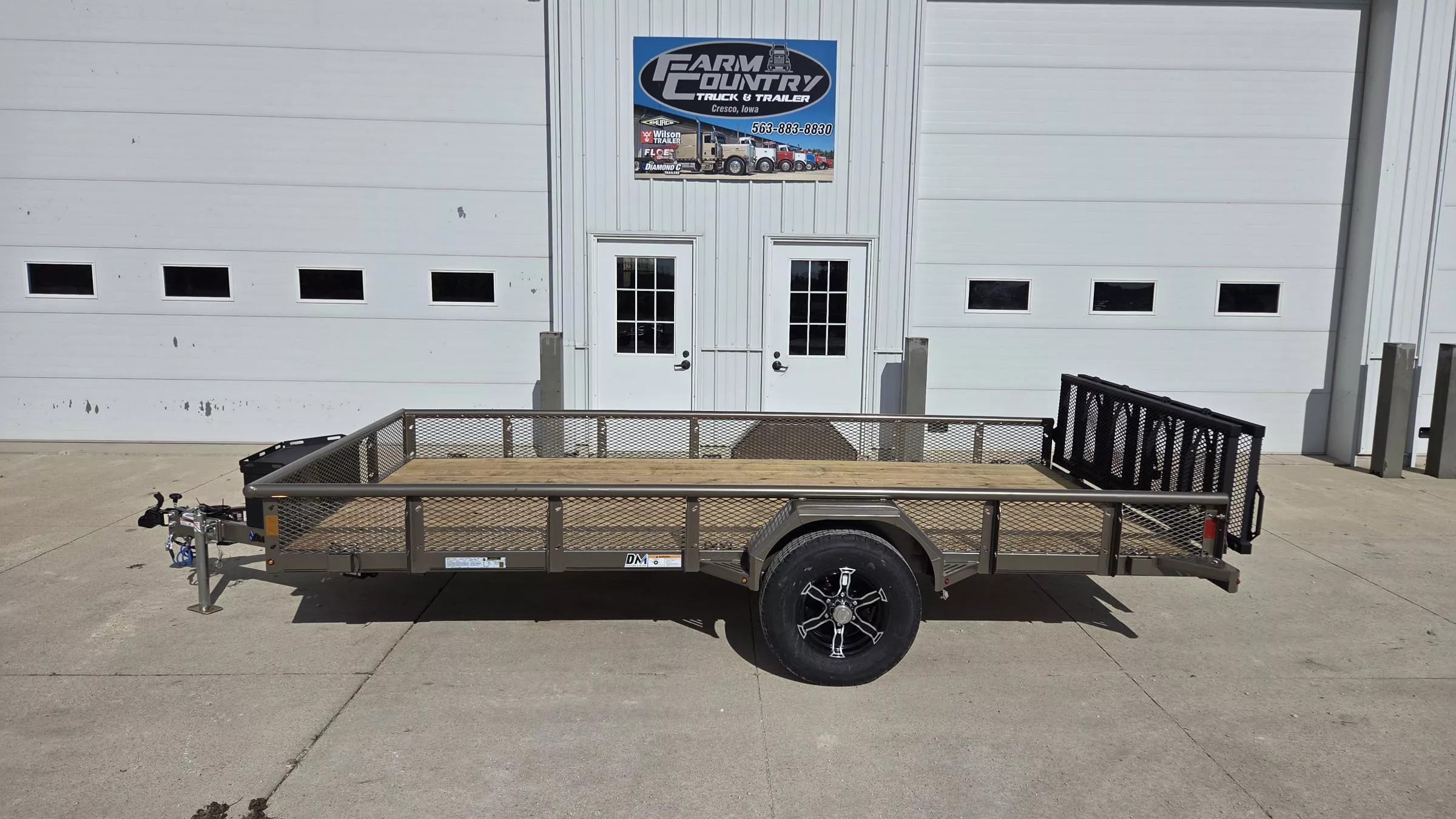 2026 Diamond C Trailers PSA106 14FT Utility Trailer in Cresco, IA