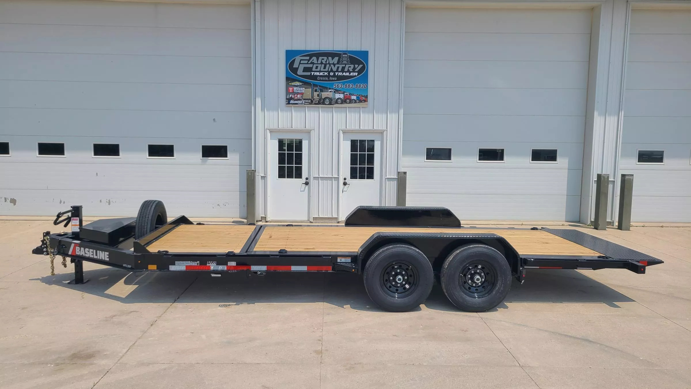 2025 Baseline HTL207 20FT Equipment Trailer in Cresco, IA