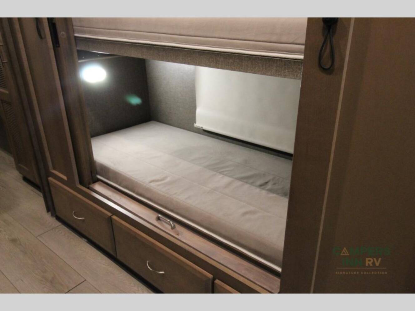 A photo of this 2022 Thor Motor Coach Palazzo 33.5